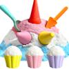 GushySnow Latex Material Creativity Sensory Bin Filler Toy Ice Cream Cone Cake Cup Sensory bin for Preschool Girl boy Kid Children 6 Years view 1