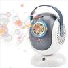 Bubble Machine,Automatic Bubbles Blower Maker for Kids,360 Rotation & 75 Angle Adjustment with LED Light,Portable Bubble Maker for Outdoor and Indoor Birthday Party Wedding. view 1