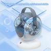 Bubble Machine,Automatic Bubbles Blower Maker for Kids,360 Rotation & 75 Angle Adjustment with LED Light,Portable Bubble Maker for Outdoor and Indoor Birthday Party Wedding. view 4