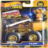 Hot Wheels Monster Trucks 1:64 Scale Trophy Champions Gold Chrome 50th Bigfoot Anniversary Collection You Choose Bone Shaker 5 Alarm Gunkster Mega Wrex Tiger Shark (5 Alarm) view 1