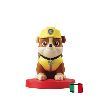 FABA Sound Figure - Paw Patrol The Team of Puppies Rubble - Stories and Sound Tales for Boys and Girls 3-5 Years, Audible with the Storyteller, Italian Educational Game