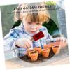 KICHOUSE 5pcs Boys and Girls Garden Tool Set Shovel and Rake for Boy Girl Safe and Planting Tools for and Gardening Fun view 3