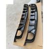 Carbon Fiber Look ABS Bright Black Rear Diffuser Bumper Lip Spoiler Splitter Compatible with Audi TT TTS 08-14(ABS Two Out) view 3