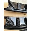 Carbon Fiber Look ABS Bright Black Rear Diffuser Bumper Lip Spoiler Splitter Compatible with Audi TT TTS 08-14(ABS Two Out) view 4