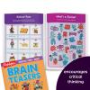 2026 Puzzle Fun Activity Book Gift Set for Kids 6 and Up, 4 Fun Books with Brain Teasers, Mazes, Word Games and More, Travel Activity and Puzzle Game Books for Kids view 3