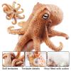 AENIMELY Realistic Large Soft Rubber Octopus Toy for Kids Educational Ocean Animal Model Learning Marine Life Figurine Play Figures Party Decor view 3