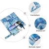 Amooorous Blue Transparent Ice Cubes waterproof waterproof dry bag 2 Pack wet bag for swimsuit with handles for travel, beach view 4