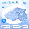 100% Muslin Changing Pad Cover Ultra Soft, Breathable, Secure Fit, Fade-Resistant Prints for Boys and Girls (Pack 2) view 3
