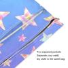 Amooorous Cartoon Checkered Plaid Star Blue waterproof wet diaper bag 2 Pack travel essentials for babies with handles for daycare, travel view 3