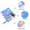 Amooorous Cartoon Checkered Plaid Star Blue waterproof wet diaper bag 2 Pack travel essentials for babies with handles for daycare, travel view 4
