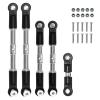 for Arrma for Infraction for Limitless for Felony 1/7 for Typhon 1/8 5pcs Steel Turnbuckles Camber Links Toe Links Set Linkage Upgrade Parts RC Car Parts view 1