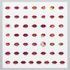 100Pcs Cartoon Lip Stickers, Waterproof Lip Sticker for Water Bottle Laptop Phone Cases Planner Skateboard Luggage Helmet Party Favor Decor, Ideal for Adults Teens Teacher Rewards C2C46 view 3