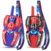 Walkie Talkies for Kids, Spider Toys 2 Pack Outdoor 2 Way Radio Toy Gifts Camping Brithday Gift Walkie Talkies for 3 4 5 6 7 8 9 10 Year Old Boys view 1