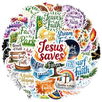 100Pcs Cartoon Bible Stickers, Waterproof Bible Sticker for Water Bottle Laptop Phone Cases Planner Skateboard Luggage Helmet Party Favor Decor, Ideal for Adults Teens Teacher Rewards C2C4X
