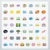 100Pcs Cartoon Bible Stickers, Waterproof Bible Sticker for Water Bottle Laptop Phone Cases Planner Skateboard Luggage Helmet Party Favor Decor, Ideal for Adults Teens Teacher Rewards C2C4X view 4
