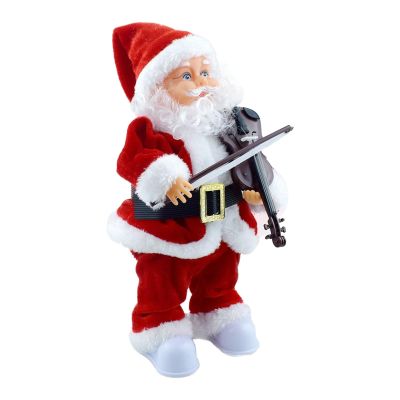 Gxdqxxd Santa Toy Chrismas The Violin Xmas Decorations Xmas Decor Music Santa Xmas