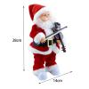 Gxdqxxd Santa Toy Chrismas The Violin Xmas Decorations Xmas Decor Music Santa Xmas view 3