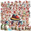 100Pcs Cartoon Gnome Stickers, Waterproof Gnome Sticker for Water Bottle Laptop Phone Cases Planner Skateboard Luggage Helmet Party Favor Decor, Ideal for Adults Teens Teacher Rewards C2865 view 2