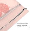 Amooorous Cartoon Cute Pink Valentine Heart mess-proof swim suit bags 2 Pack travel essentials for baby with handles for bathing, daycare view 3