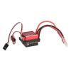 60A RC Brushed ESC Efficient Heat Dissipation Speed Controller ESC T Plug for Traxxas HSP Redcat 1/10 RC Cars Red view 3