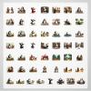 100Pcs Cartoon Nun Stickers, Waterproof Nun Sticker for Water Bottle Laptop Phone Cases Planner Skateboard Luggage Helmet Party Favor Decor, Ideal for Adults Teens Teacher Rewards C286Q view 4
