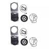 ZHWMGMD Automobile Accessories 2X for SeaDoo 951 for SBNI Dual Carb Carburetor GSX GTX RX XP LRV Ltd High Performance view 2