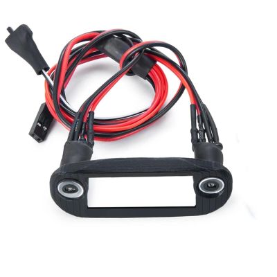 RC Upgrade Accessories for Axial for SCX24 AXI00002 for Wrangler AXI00005 for Gladiator 1/24 RC Car Front Light Lamp Bright Upgrade Parts Modified Accessories