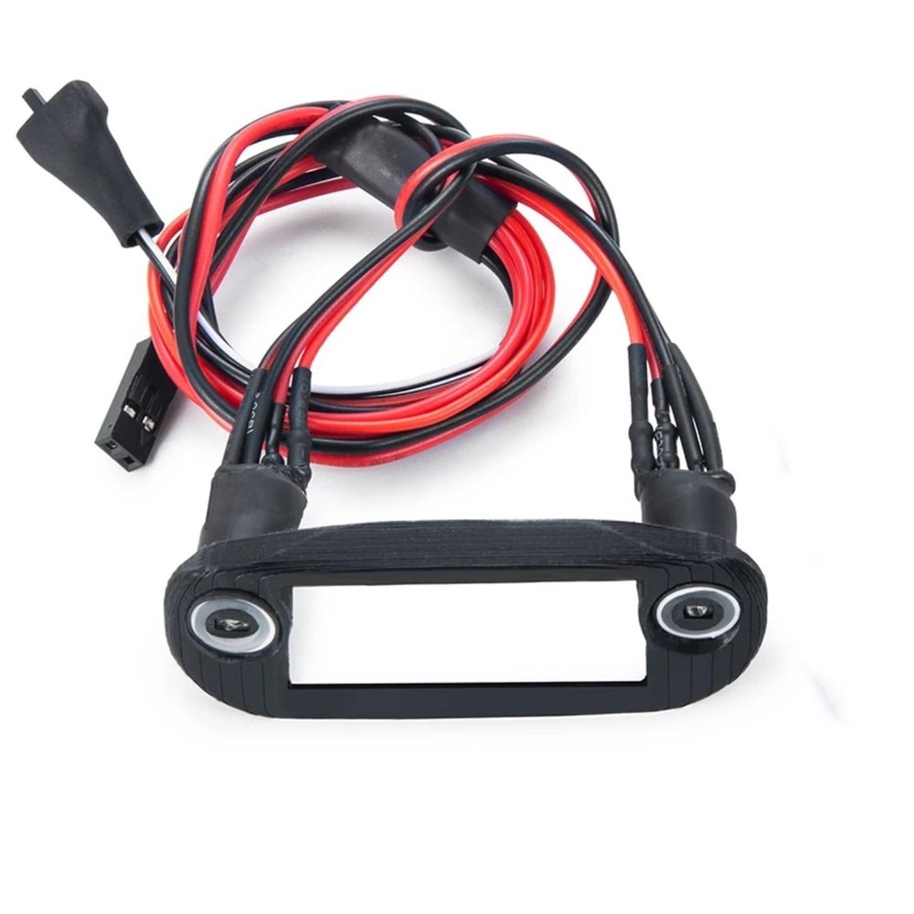 RC Upgrade Accessories for Axial for SCX24 AXI00002 for Wrangler AXI00005 for Gladiator 1/24 RC Car Front Light Lamp Bright Upgrade Parts Modified Accessories