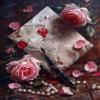 1000 Piece Flower Love Letter Wooden Jigsaw Puzzle, Challenging and Fun Activity - Interesting and Warm Art Adult Puzzles - Modern Home Decor Ideal Gifts (30x20inch) view 1
