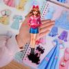Daniel Axel Magnetic Dress Up Paper Doll,Magnet Princess Dress Up Dolls for Girls Ages 4-7 Kids,Travel Activities Road Trip Car Ride Interactive Learning Created Imagine Set Birthday Gift (J Set) view 3