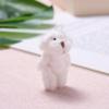 Aesnefe Pocket Bear Hug, to My Son Plush Bear Gifts from Mom Dad, Mental Health Positivity Gifts for Men Teen, Autism Fidget Gift, Inspirational Gift for School Anxiety, White view 2