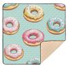 Kigai Doughnut Baby Play Mat for Floor 50'' x 50'' Soft & Anti- Slip Crawling Mat Playpen Mat Waterproof Foldable Playmat for Infants, Babies, Toddlers view 1
