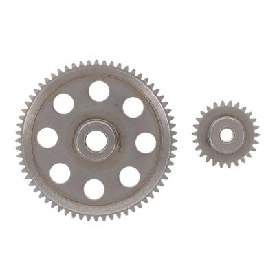 WOONEKY 1set Rc Car Steel Gear Replacement Gears for Models Performance Construction Improves Power Output and Driving