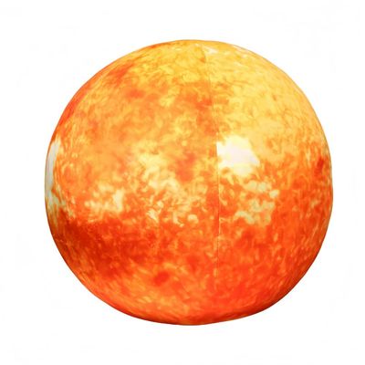 10.6 Planet Plush Soft Planet Plush Plush Pillow Toys Stuffed 3D Moon,Earth,Sun Plushie Doll Cute Solar System Planet Toy Gifts for Kids and Bedroom Sofa Home Decor (Sun)
