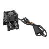 32000RPM HighSpeed RC Motor Cooling Fan Heat Sink with Aluminum Alloy for 28mm 29mm 380 Brushless Motors | Sturdy Black for 1/8 1/10 RC Cars (Black) view 1