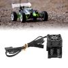 32000RPM HighSpeed RC Motor Cooling Fan Heat Sink with Aluminum Alloy for 28mm 29mm 380 Brushless Motors | Sturdy Black for 1/8 1/10 RC Cars (Black) view 4