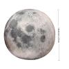 10.6 Planet Plush Soft Planet Plush Plush Pillow Toys Stuffed 3D Moon,Earth,Sun Plushie Doll Cute Solar System Planet Toy Gifts for Kids and Bedroom Sofa Home Decor (Moon) view 2