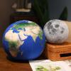 10.6 Planet Plush Soft Planet Plush Plush Pillow Toys Stuffed 3D Moon,Earth,Sun Plushie Doll Cute Solar System Planet Toy Gifts for Kids and Bedroom Sofa Home Decor (Earth) view 3