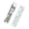 Children's cutlery 3-piece set - fork, spoon, knife + cutlery box, suitable for school, home, travel, safe and easy to use view 4