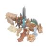 Ancient Egypt Toys, Educational 17PCS Miniature Ancient Buildings Toys Clear Textures Vivid for Bookcase view 2