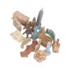 Ancient Egypt Toys, Educational 17PCS Miniature Ancient Buildings Toys Clear Textures Vivid for Bookcase view 3