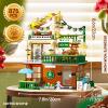 3 in 1 Street View Coffee Shop City Building Set, Compatible with City House Modular Simulation Architecture Construction Toy with LED Lights, Gift for Adults and Girls Kids Aged 8+(875 PCS) view 3