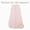100% Cotton Baby Sleep Sack 0.5 TOG, 0-6 Months - Sleeveless Wearable Blanket Baby Sleeper Sacks, Cotton Blanket, Sleep Sacks, Pink Sleeping Bags for Girls, Designed in France, Pink view 3