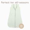 100% Cotton Sleep Sack Baby 0.5 TOG, 12-18 Months - Neutral Sleeveless Wearable Blanket Baby Sleeper Sacks, Cotton Blanket Sleep Suit, Green Sleepsack for Girl & Boy, Designed in France, Green view 3