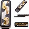 7JI EDC Metal Fidget Slider Magnetic,Rotation Push Rod Fidgets Toy for Adult Anxiety,ADHD/ADD/Autism Stress Relief,Office Desk Toys view 1