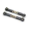 Compatible with Mjx 16207 16208 16209 16210 H16V3 1/16 RC Car Metal Upgrade Accessories Steering Rod RC Tie Link Rods(Gray) view 1