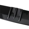 7 Fins Compatible with T0yota RAV4 Car Rear Diffuser Fin Bumper Lip Splitter Spoiler Chassis Deflector Lip Kit Carbon Black(Carbon Fiber Look) view 3