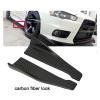 Compatible For Mitsubishi Lancer EVO 15-20 Car Rear Lip Bumper Skirts Splitters Fins Spoiler Canards Diffuser Side Scratch Mudguards(Carbon Fiber) view 2