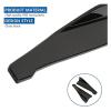 Compatible For Mitsubishi Lancer EVO 15-20 Car Rear Lip Bumper Skirts Splitters Fins Spoiler Canards Diffuser Side Scratch Mudguards(Carbon Fiber) view 3