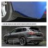 Compatible For Mitsubishi Lancer EVO 15-20 Car Rear Lip Bumper Skirts Splitters Fins Spoiler Canards Diffuser Side Scratch Mudguards(Carbon Fiber) view 4